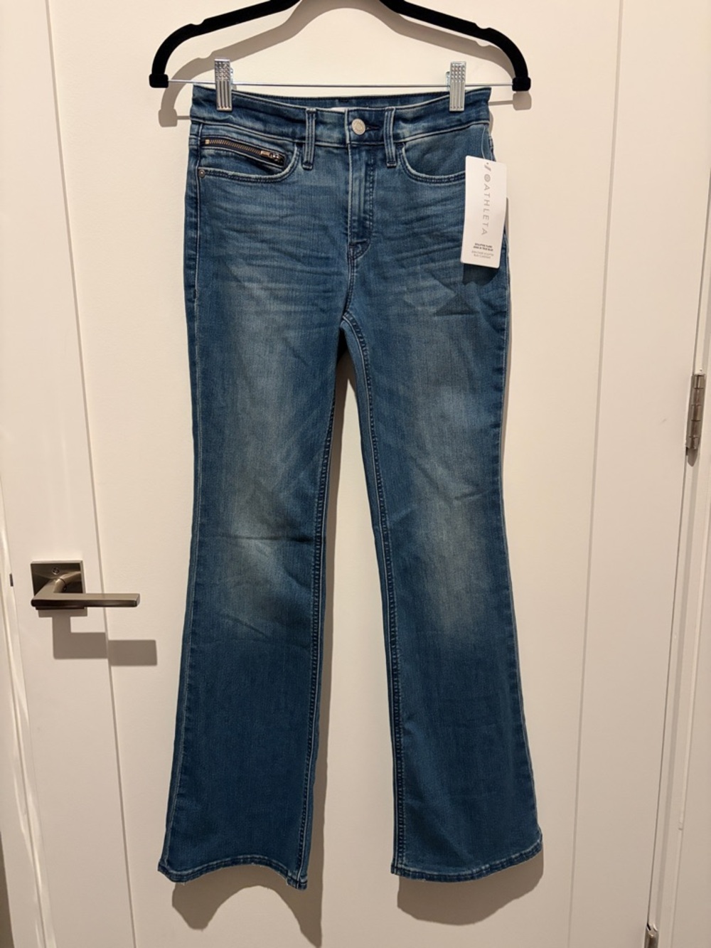 Athleta Sculptek Flare Jeans